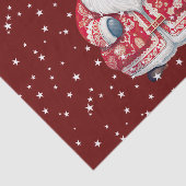 Skandinavier Folk Santa Claus Seidenpapier (Ausschnitt)