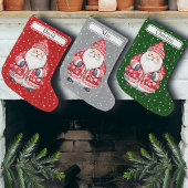 Skandinavier Folk Weihnachtsmann - Name Großer Weihnachtsstrumpf