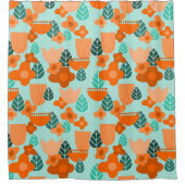 Skandinavier Frühling Duschvorhang (Vorderseite)