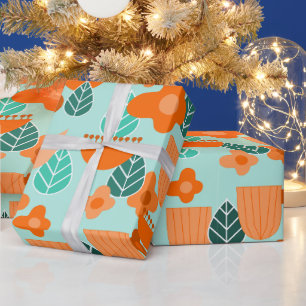 Skandinavier Frühling Geschenkpapier