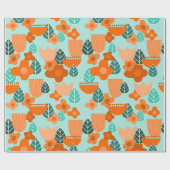 Skandinavier Frühling Geschenkpapier (Flach)