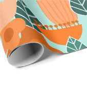 Skandinavier Frühling Geschenkpapier (Rolleneckpunkt)