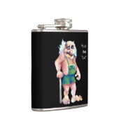 Skandinavier Funny Looking Ogrer Troll Flachmann (Rechts)