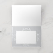 Skandinavier glücklicher Urlaub Jahr Weiß (Innen Mitte)