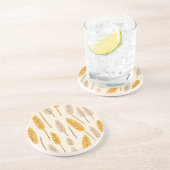 Skandinavier Herbstleaf Stone Untersetzer (Seite)