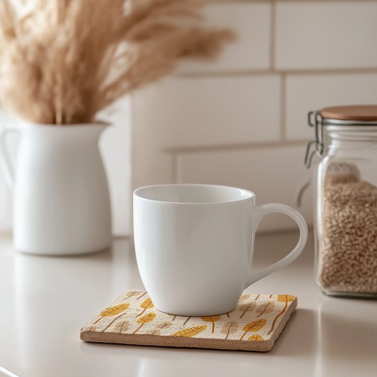 Skandinavier Herbstleaf Stone Untersetzer