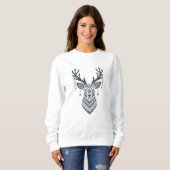 Skandinavier Hirschwein Sweatshirt (Vorne ganz)