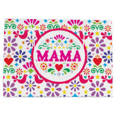 Skandinavier Mama Große Geschenktüte (Rückseite)