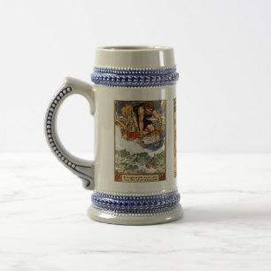 Skandinavier-Mythologie - Szenen von Thor Stein Bierglas