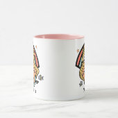 Skandinavier Niedlicher Meerjungfrau Personalisier Tasse (Zentrum)