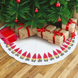 Skandinavier Nisse Folk Polyester Weihnachtsbaumdecke