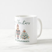 Skandinavier Nutcracker Individuelle Name Weihnach Kaffeetasse (VorderseiteRechts)