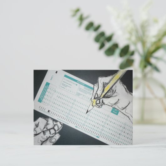 Skandinavier Postkarte (Stehend Vorderseite)