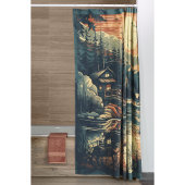 Skandinavier Retro Art Zuhause Duschvorhang