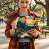 Skandinavier Retro Art Zuhause Klemmbrett