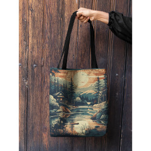 Skandinavier Retro Art Zuhause Tasche