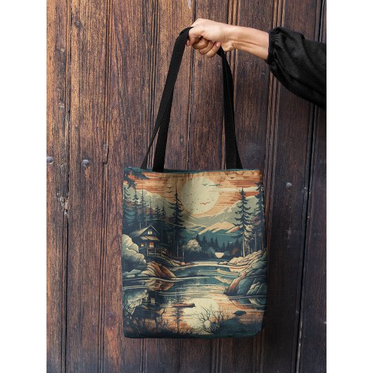 Skandinavier Retro Art Zuhause Tasche