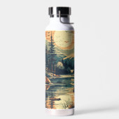 Skandinavier Retro Art Zuhause Trinkflasche (Links)