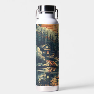 Skandinavier Retro Art Zuhause Trinkflasche