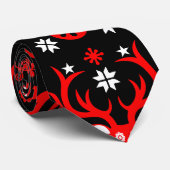 Skandinavier Rotweihirsch Krawatte (Gerollt)