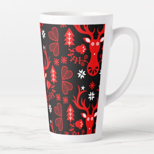 Skandinavier Rotweihirsch Milchtasse (Rechts)