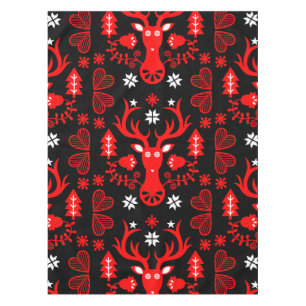 Skandinavier Rotweihirsch Tischdecke