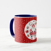 Skandinavier Santa Claus Red Tasse (Vorderseite Links)