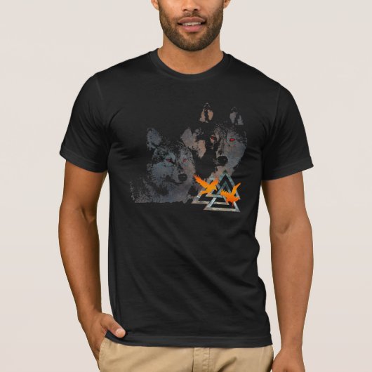 Skandinavier-Shirt T-Shirt (Vorderseite)