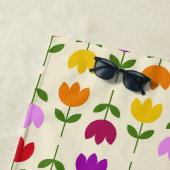 Skandinavier Stilcol auf CRM Blume Rpt Muster Strandtuch (Beispiel)