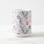 Skandinavier Tulip Blumenmuster Kaffeetasse (Mittel)