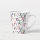Skandinavier Tulip Blumenmuster Milchtasse (Rechts)