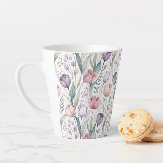 Skandinavier Tulip Blumenmuster Milchtasse (Beispiel)