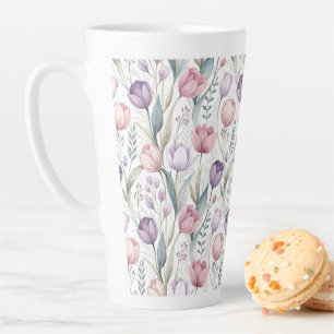 Skandinavier Tulip Blumenmuster Milchtasse