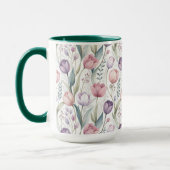 Skandinavier Tulip Blumenmuster Tasse (Links)