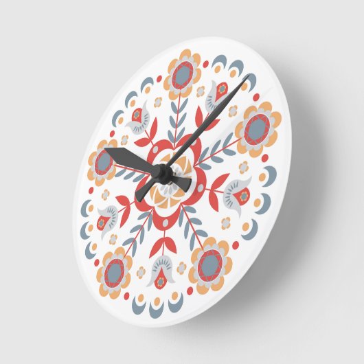 Skandinavier Wall Clock Runde Wanduhr (Winkel)
