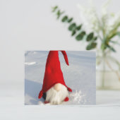 Skandinavier Weihnachtsgenom Feiertagspostkarte (Stehend Vorderseite)