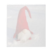 Skandinavier Weihnachtsgenom Notizblock (Vorderseite)