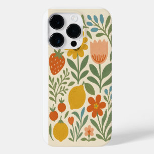 Skandinavisch Floral Case-Mate iPhone 14 Pro Hülle