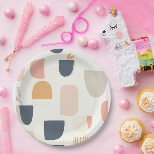 skandinavisch Inspiriert Pappteller (Party)