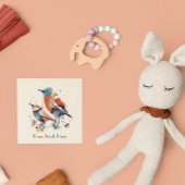 Skandinavische Abstrakte Vögel, anpassbar