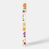 Skandinavische Blume Großes Muster Case-Mate iPhone Hülle (Rückseite / Rechts)