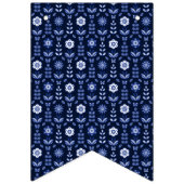 Skandinavische Blume Schmetterlinge Wimpelkette (Erste Fahne)