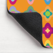 Skandinavische Blumen Mousepad (Ecke)