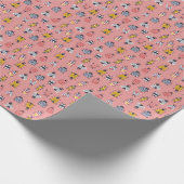 Skandinavische Bugs Beetles Childish Muster Geschenkpapier (Ecke)