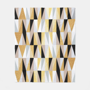 skandinavische Design Dreiecke nahtlos Muster vin Fleecedecke