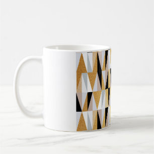 Skandinavische Dreiecke: weihnachtliche Farbmuster Kaffeetasse