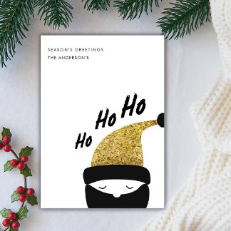 Skandinavische einfache Weihnachtsgrüße Feiertagskarte