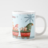Skandinavische Feriendekoration & Geschenke Jumbo-Tasse (Rechts)