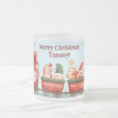 Skandinavische Feriendekoration & Geschenke Mattglastasse (Mittel)