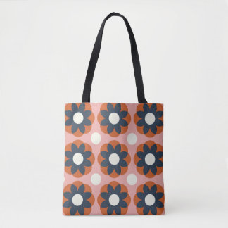 skandinavische Flora: Vintages Nahtloses Design Tasche